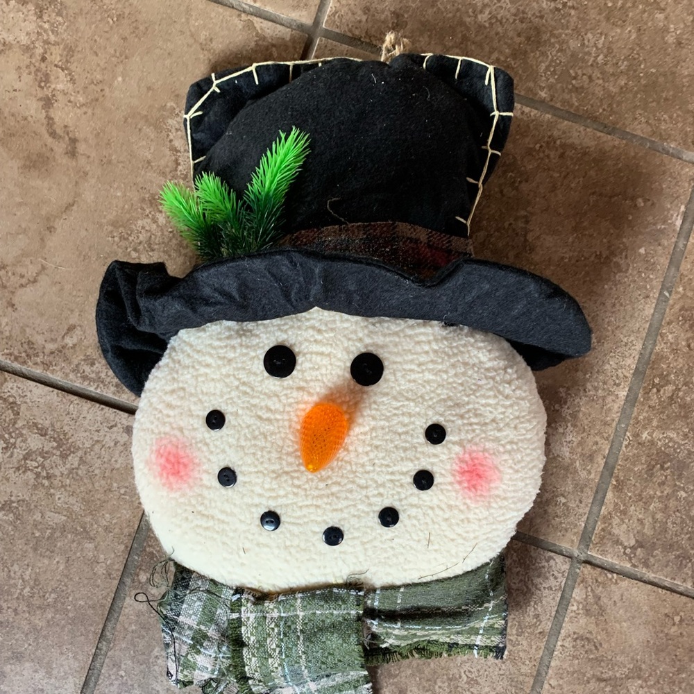 Hanging snowman